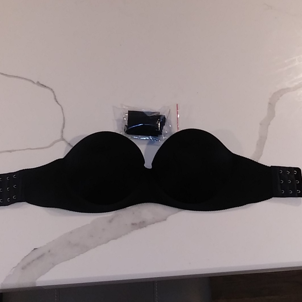 Shein Black Strapless Bra BRAND NEW